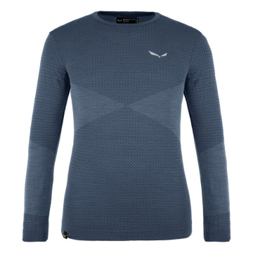 Salewa Zebru Medium Warm Alpine Merino Responsive Langarm Shirt Kind